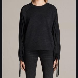 ALL SAINTS charcoal sweater